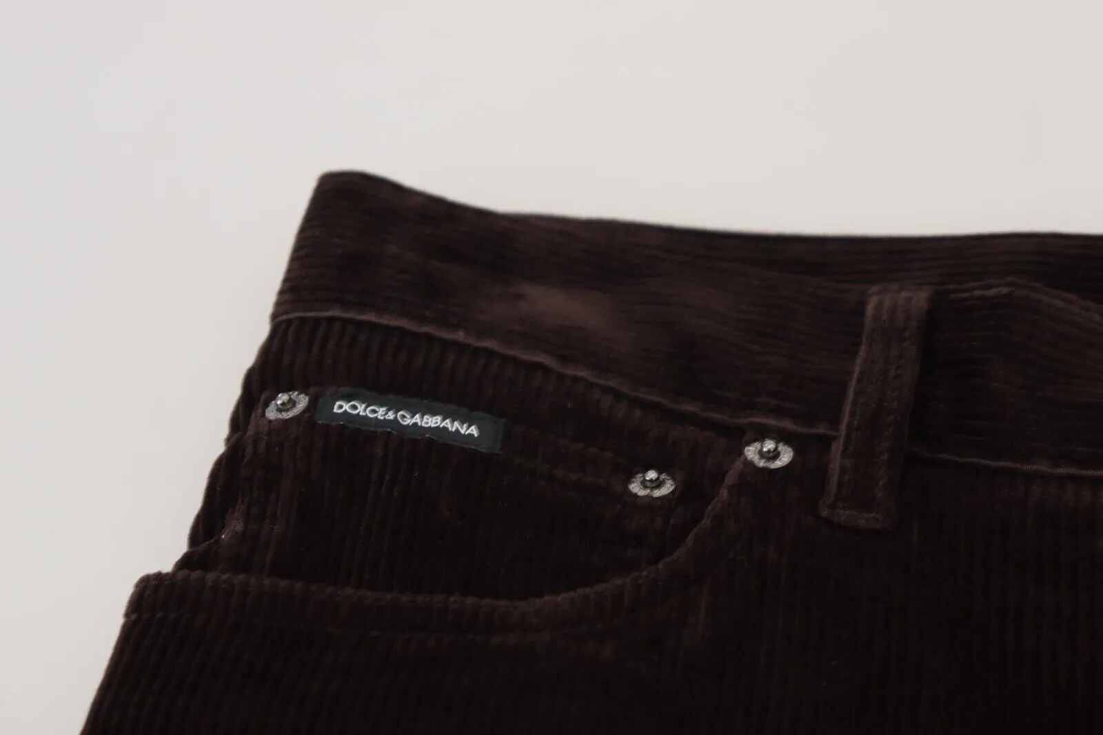 Dolce & Gabbana Elegant Silk Blend Men's Trousers