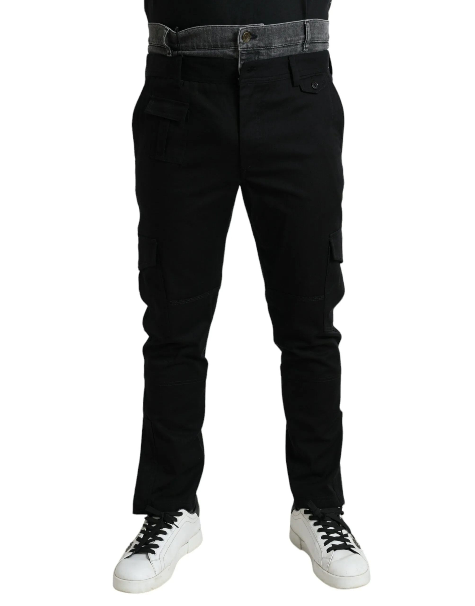 Dolce & Gabbana Elegant Skinny Cotton Stretch Men's Joggers