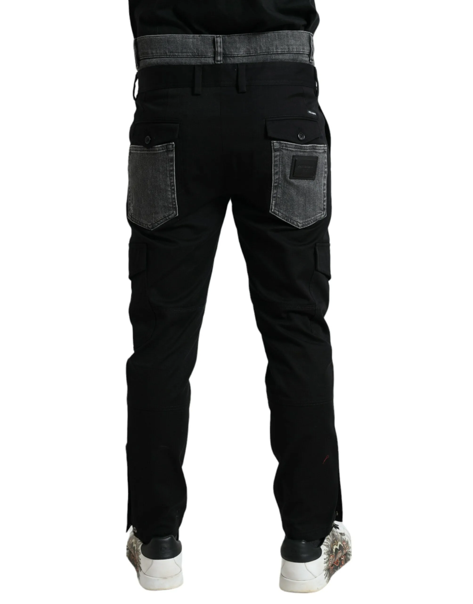 Dolce & Gabbana Elegant Skinny Cotton Stretch Men's Joggers