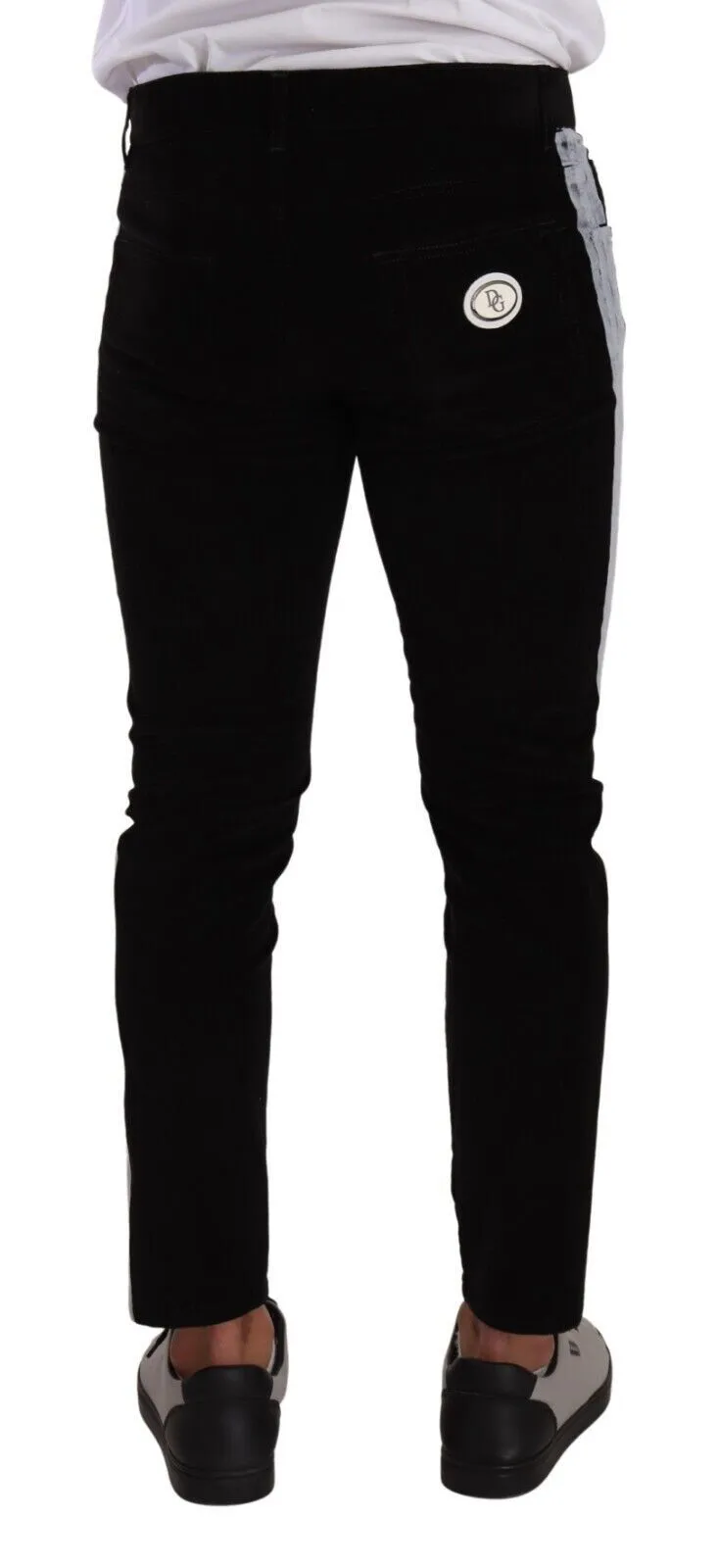 Dolce & Gabbana Elegant Slim-Fit Cotton Men's Jeans
