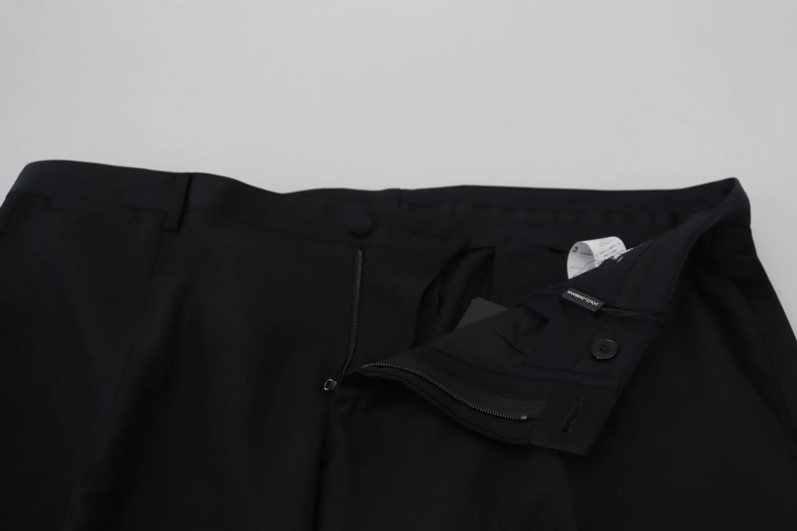 Dolce & Gabbana Elegant Slim Fit Dress Men's Trousers