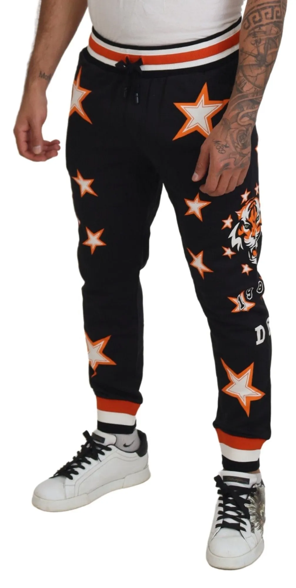 Dolce & Gabbana Elegant Star Casual Men's Sweatpants
