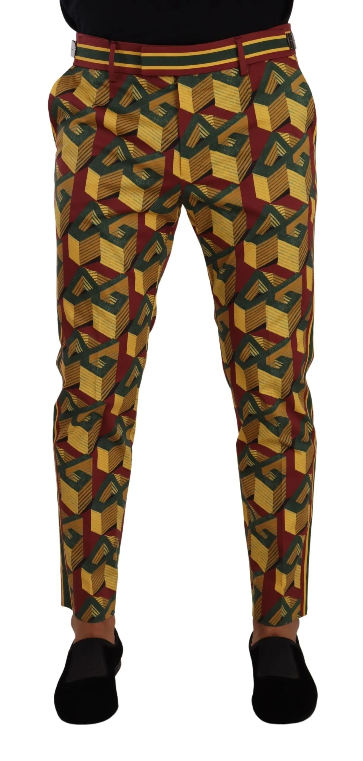 Dolce & Gabbana Elegant Tape Pants for Men's Men