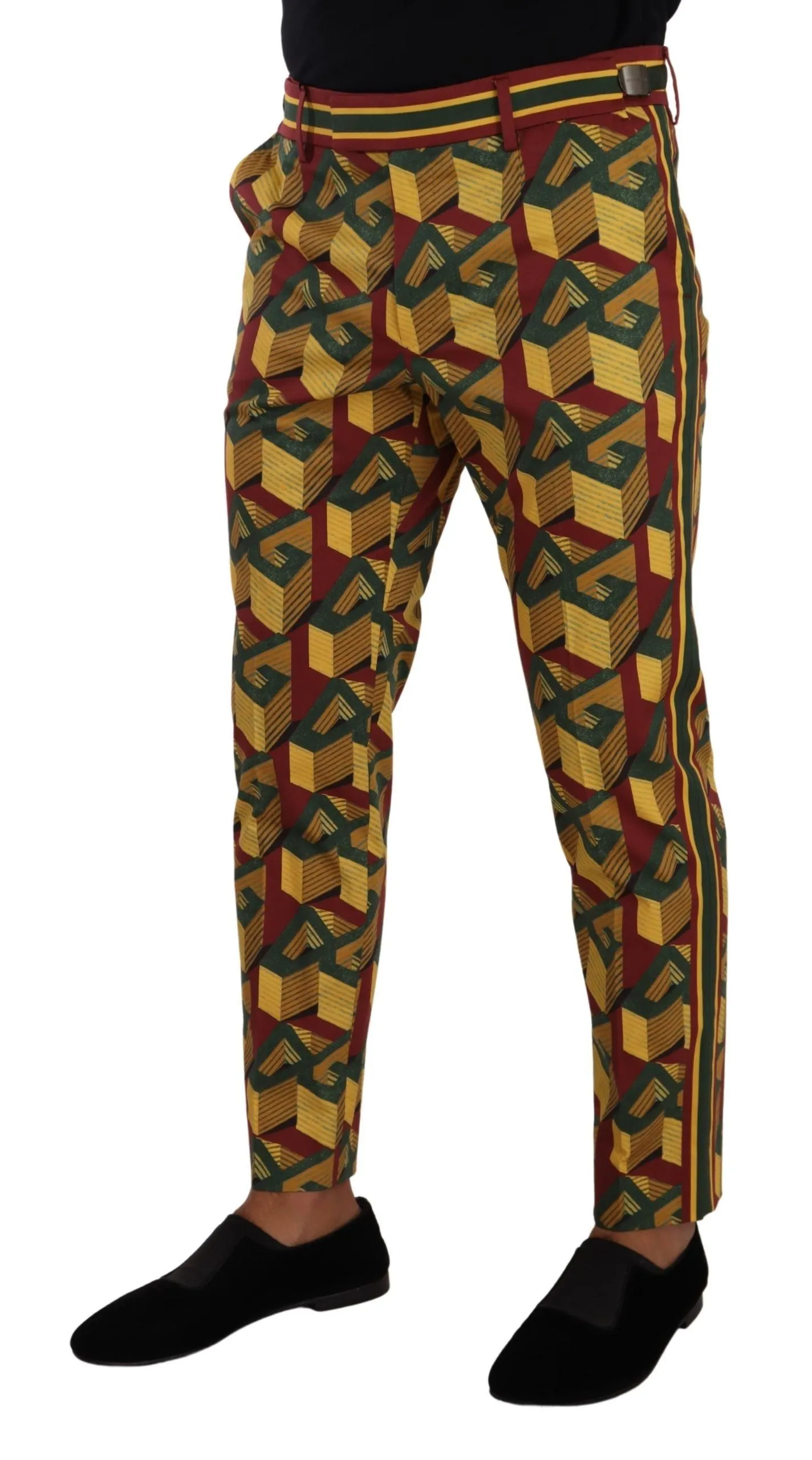 Dolce & Gabbana Elegant Tape Pants for Men's Men