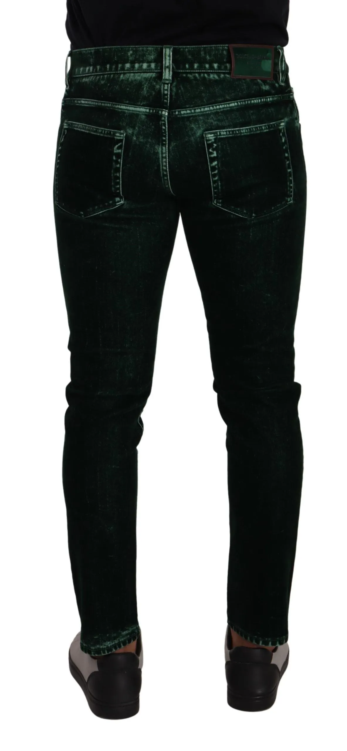 Dolce & Gabbana Sleek Cotton-Blend Skinny blue Men's Jeans
