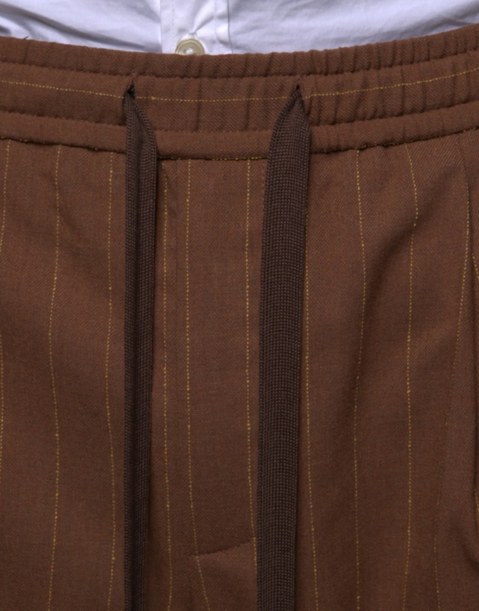 Dolce & Gabbana Stripes Skinny Men Dress Men's Pants