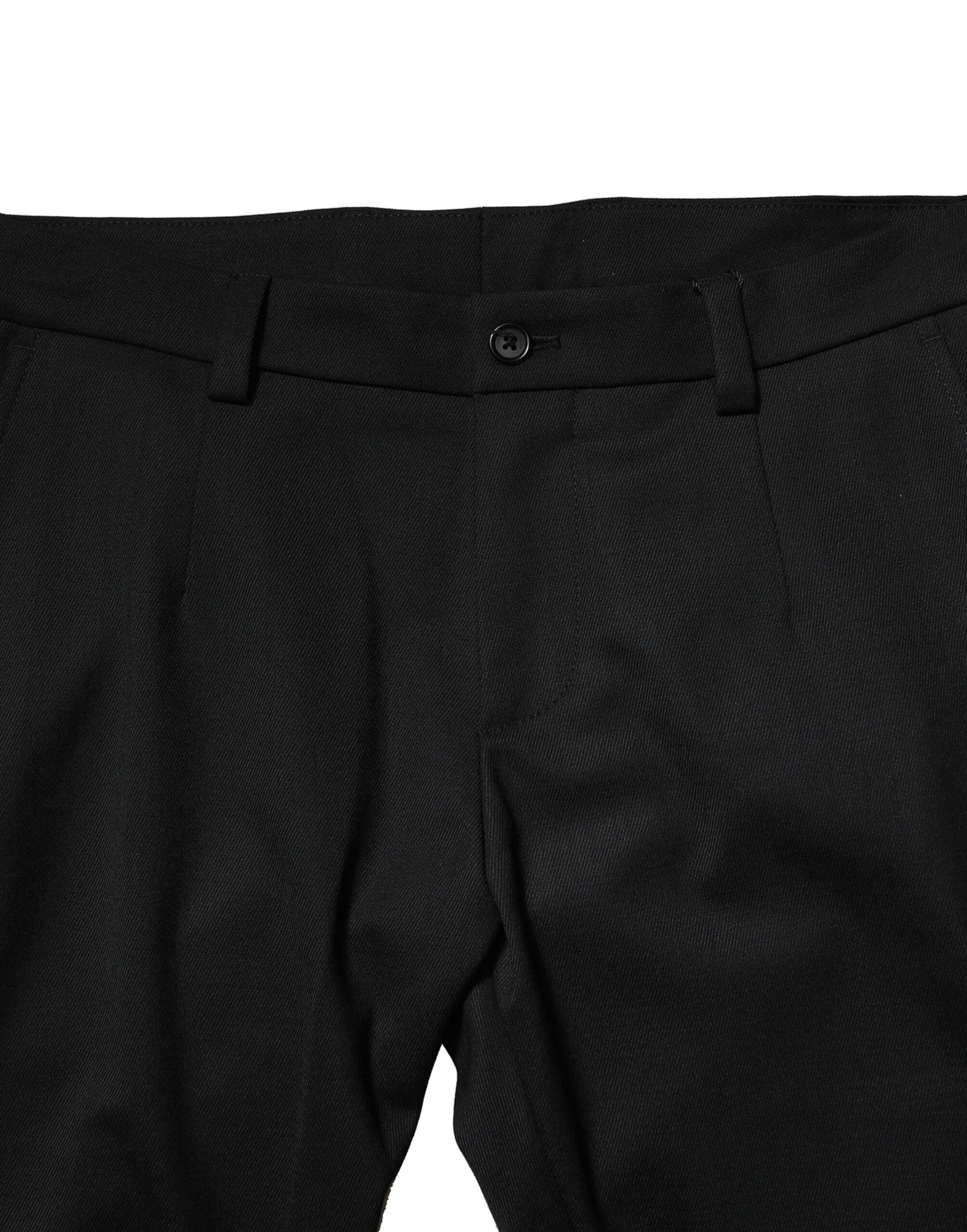 Dolce & Gabbana Wool Men Skinny Mid Waist Men's Pants