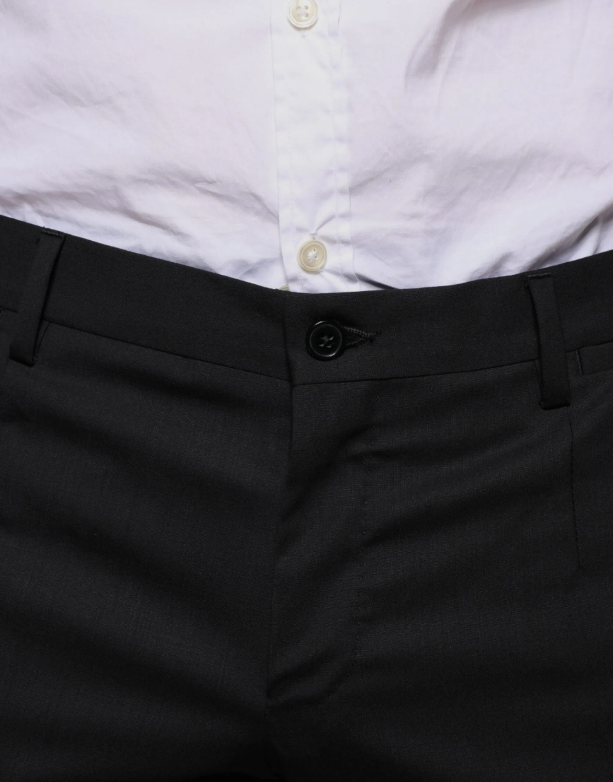 Dolce & Gabbana Wool Skinny Dress Formal Men's Pants