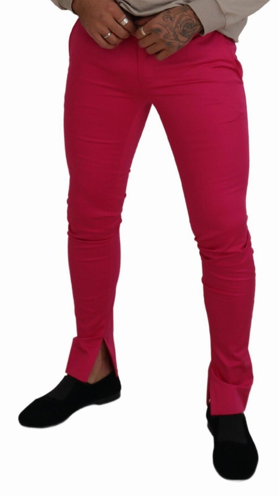 Dolce & Gabbana Chic Cotton Blend Men's Trousers