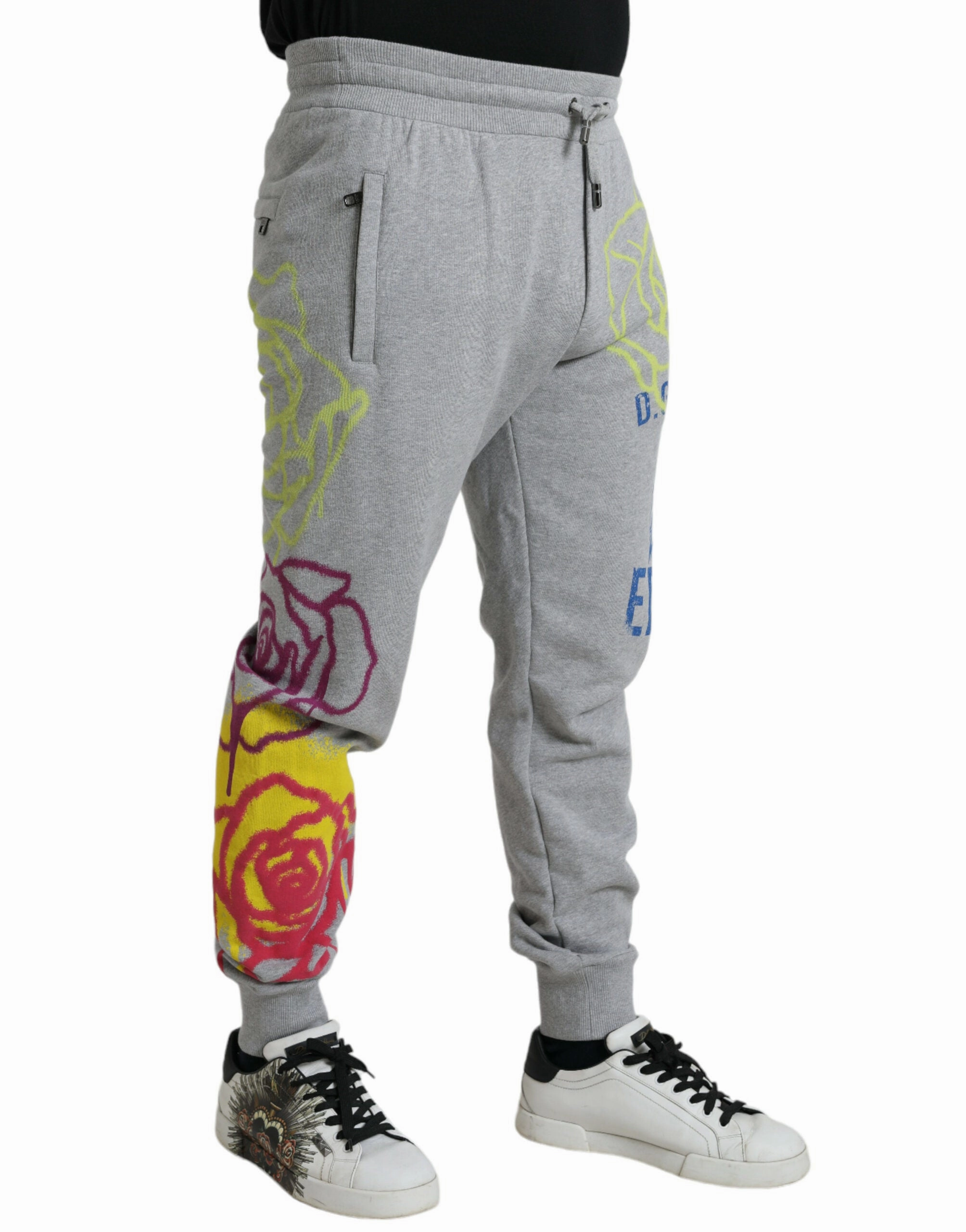 Dolce & Gabbana Chic Skinny Cotton Men's Joggers