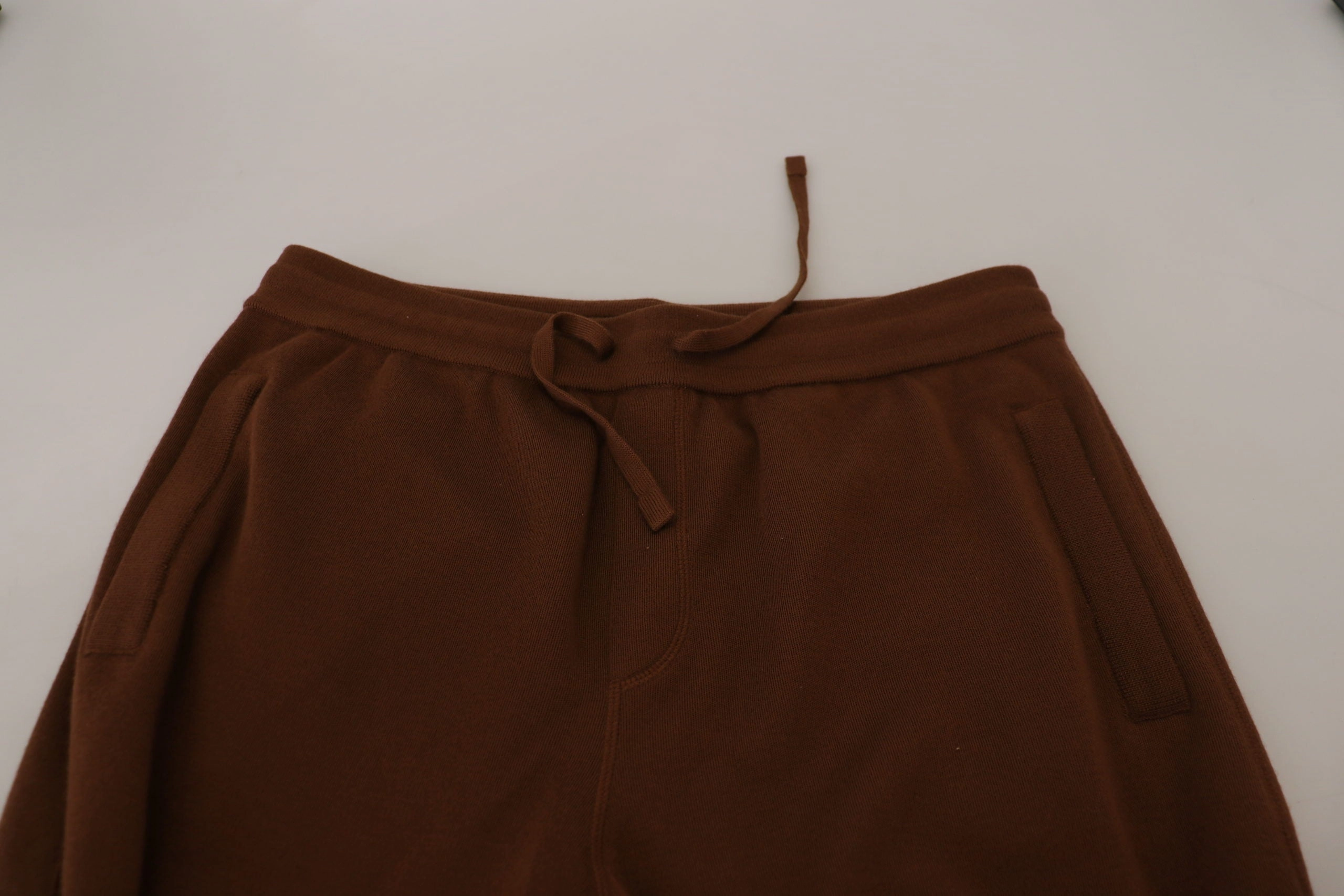 Dolce & Gabbana Elegant Cashmere Jogger Men's Pants