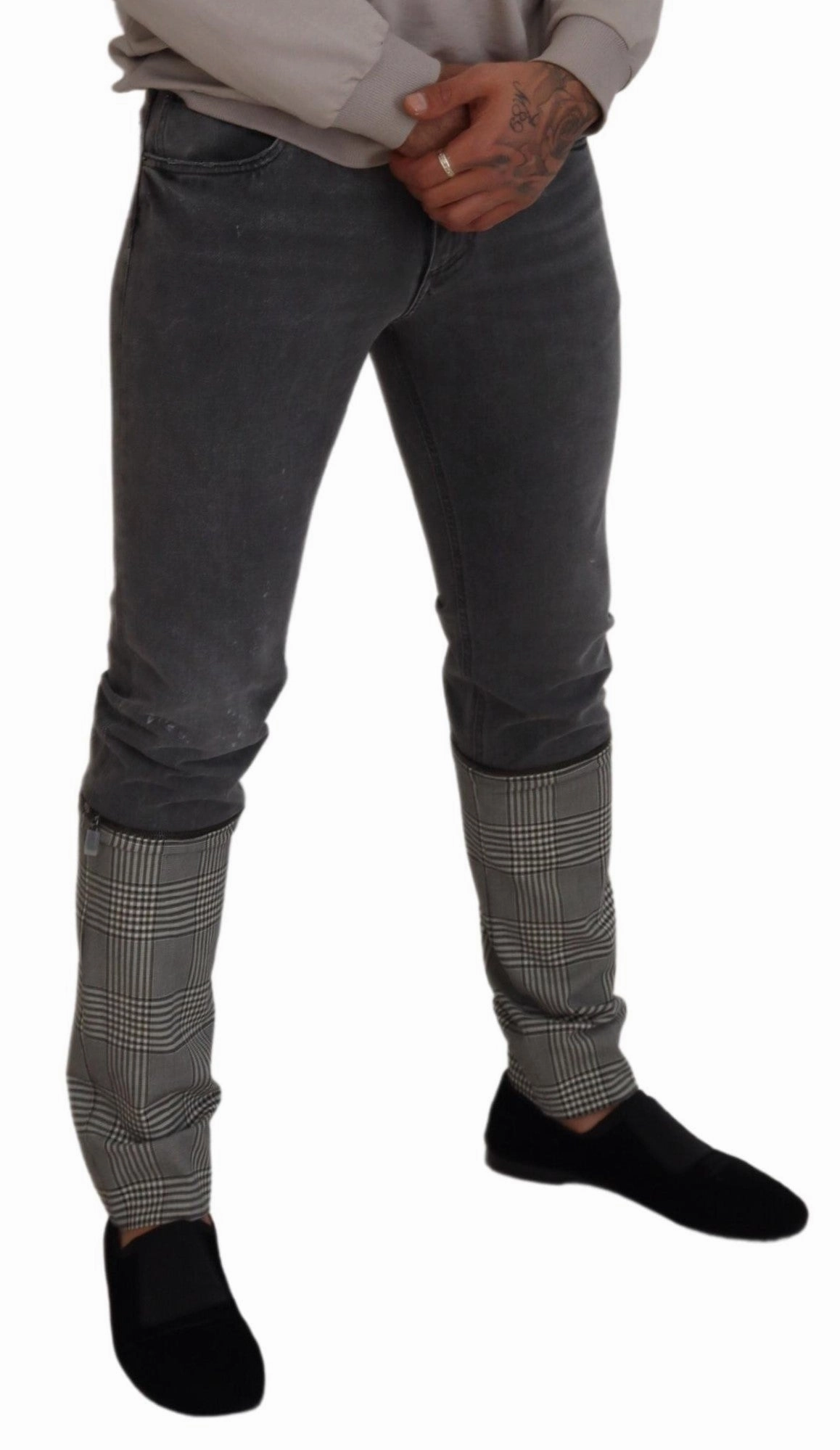 Dolce & Gabbana Elegant Checke blue Men's Treasure