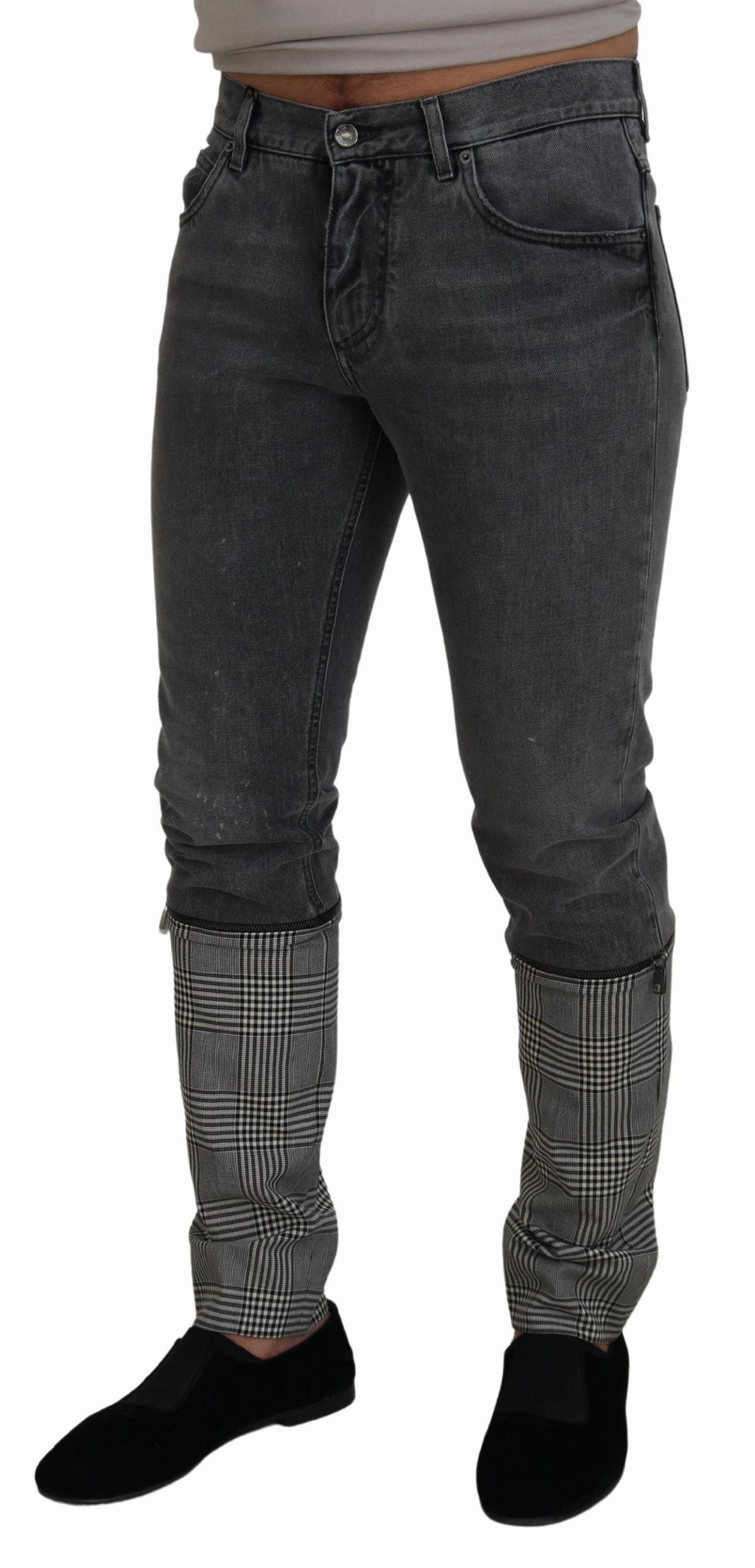 Dolce & Gabbana Elegant Checke blue Men's Treasure