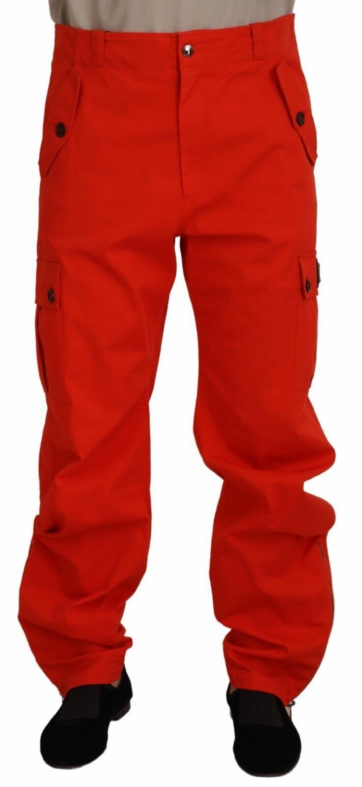 Dolce & Gabbana Elegant Cotton Blend Men's Trousers