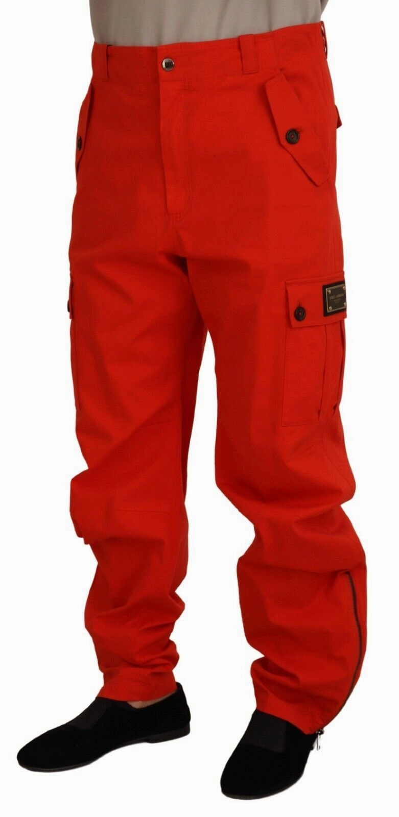 Dolce & Gabbana Elegant Cotton Blend Men's Trousers
