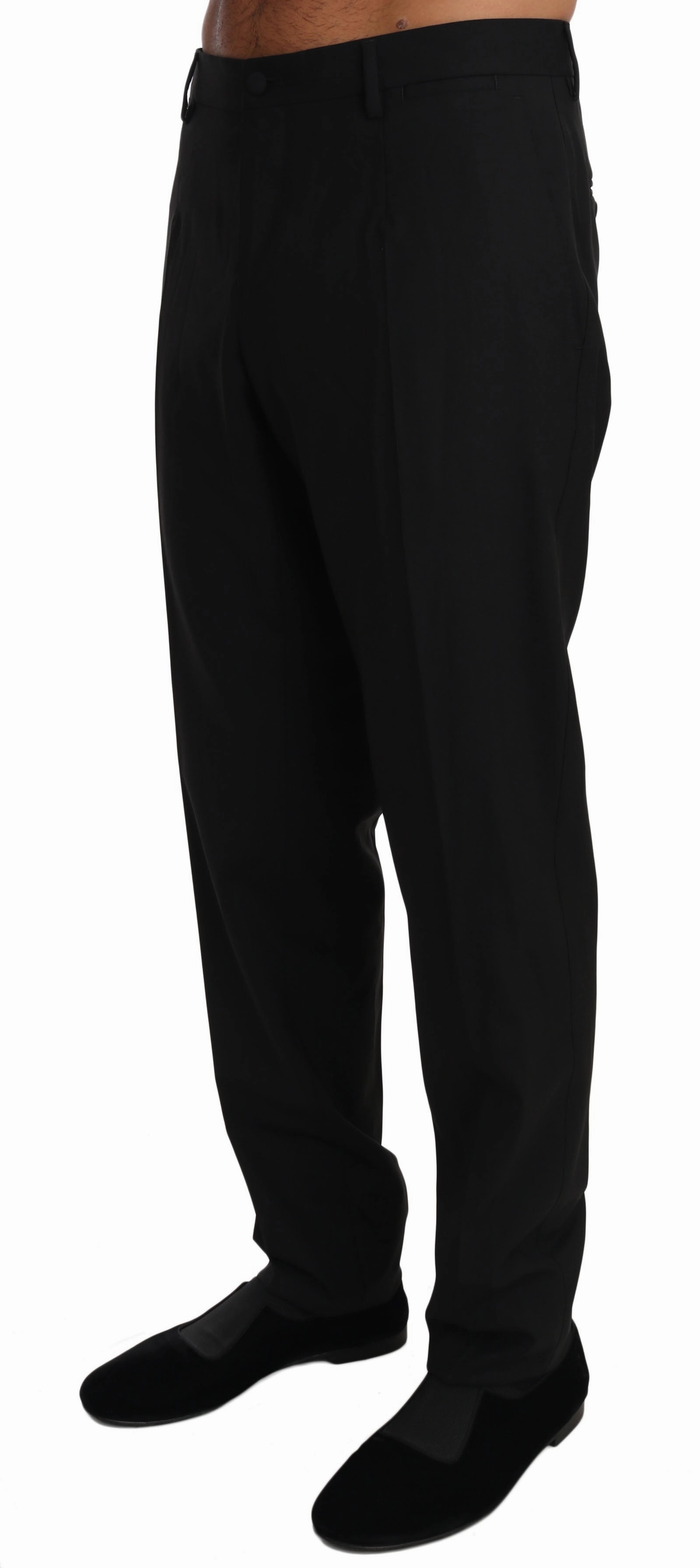 Dolce & Gabbana Elegant Formal Wool Blend Men's Trousers