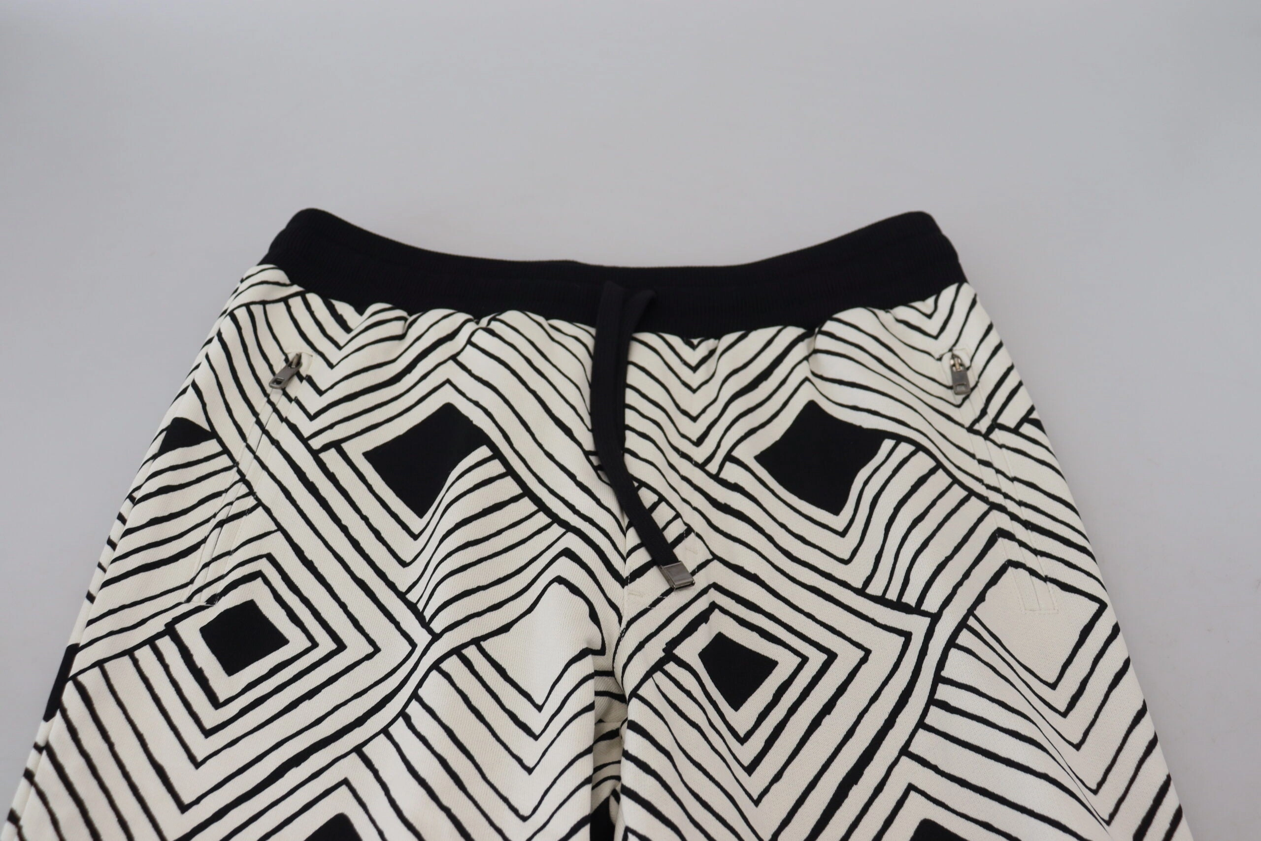 Dolce & Gabbana Elegant Monochrome Sport Men's Sweatpants