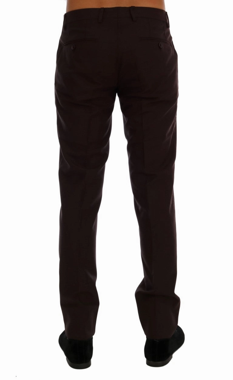 Dolce & Gabbana Elegant Slim Fit Formal Trousers in Men's