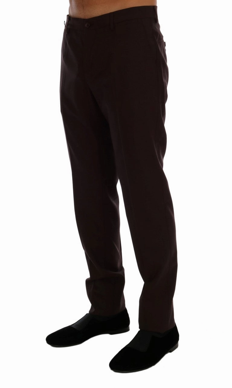 Dolce & Gabbana Elegant Slim Fit Formal Trousers in Men's