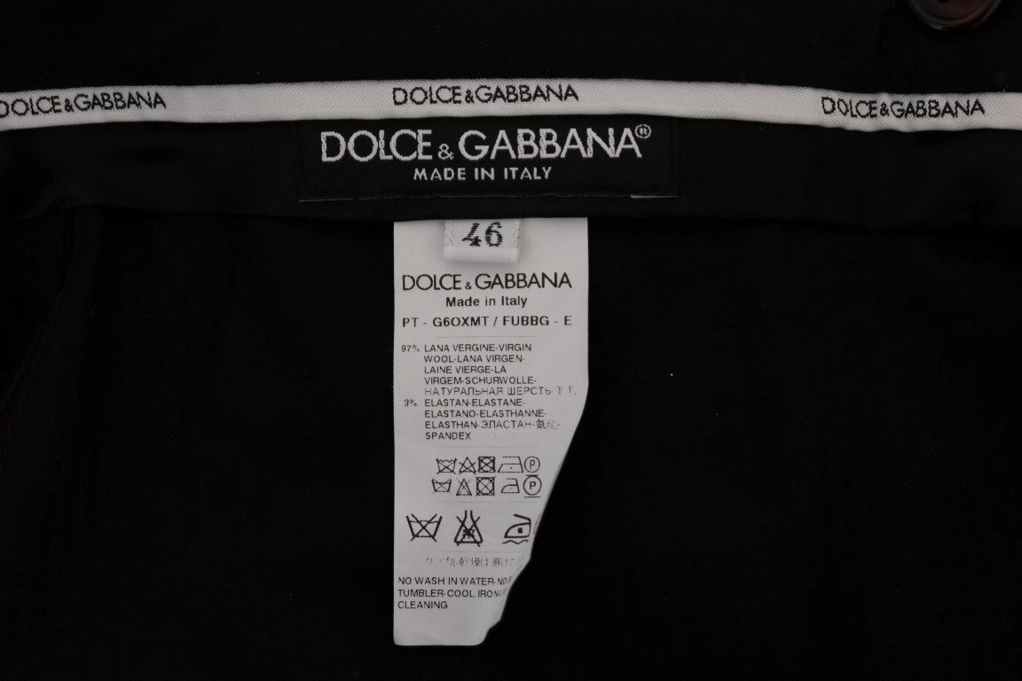 Dolce & Gabbana Elegant Slim Fit Formal Trousers in Men's