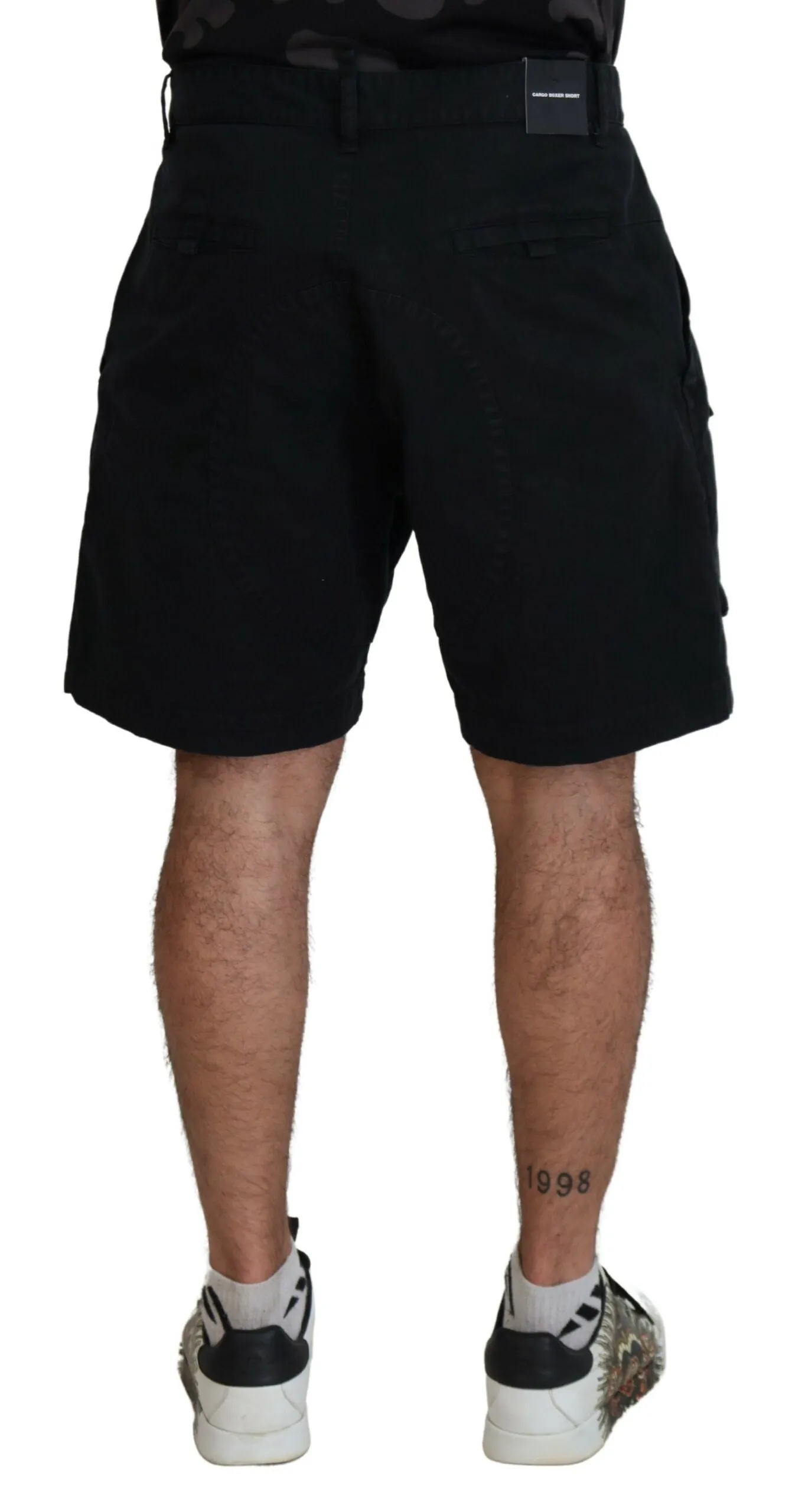 Dsqua  Cotton Cargo Boxer Above Knee Men's Shorts