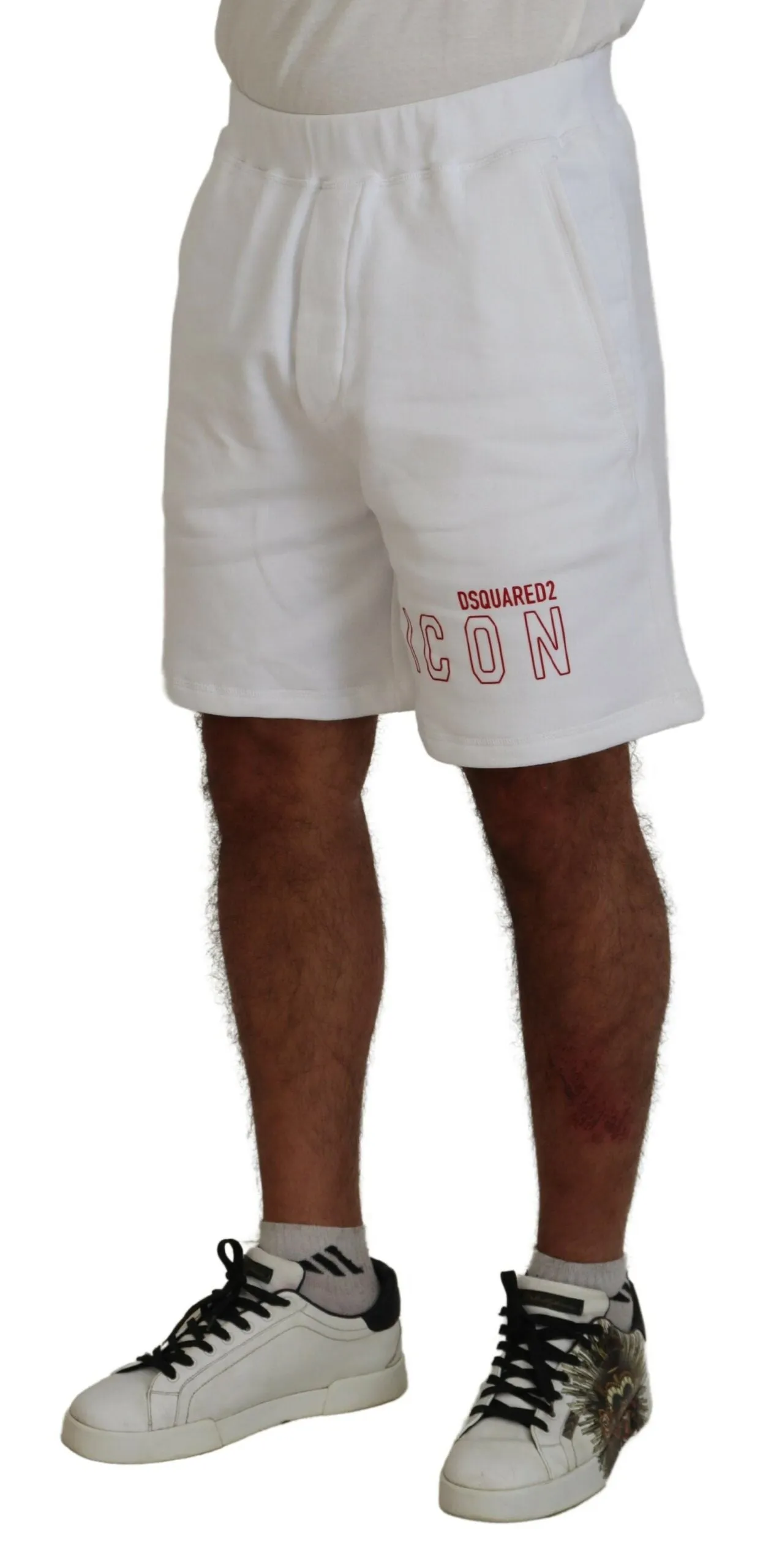 Dsqua  Printed Pull On Men Casual Bermuda Men's Shorts