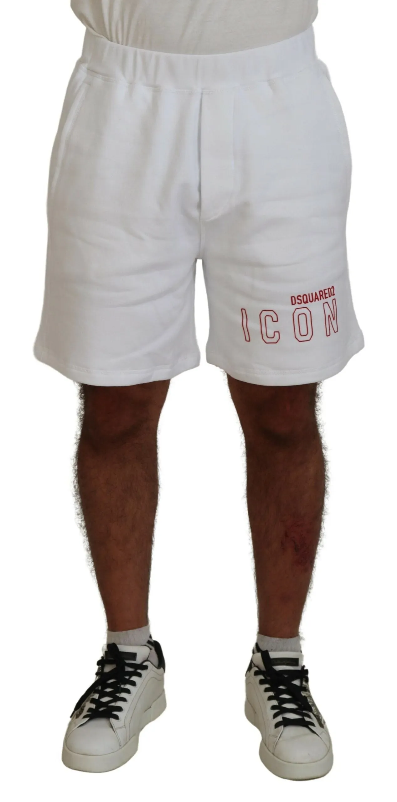 Dsqua  Printed Pull On Men Casual Bermuda Men's Shorts