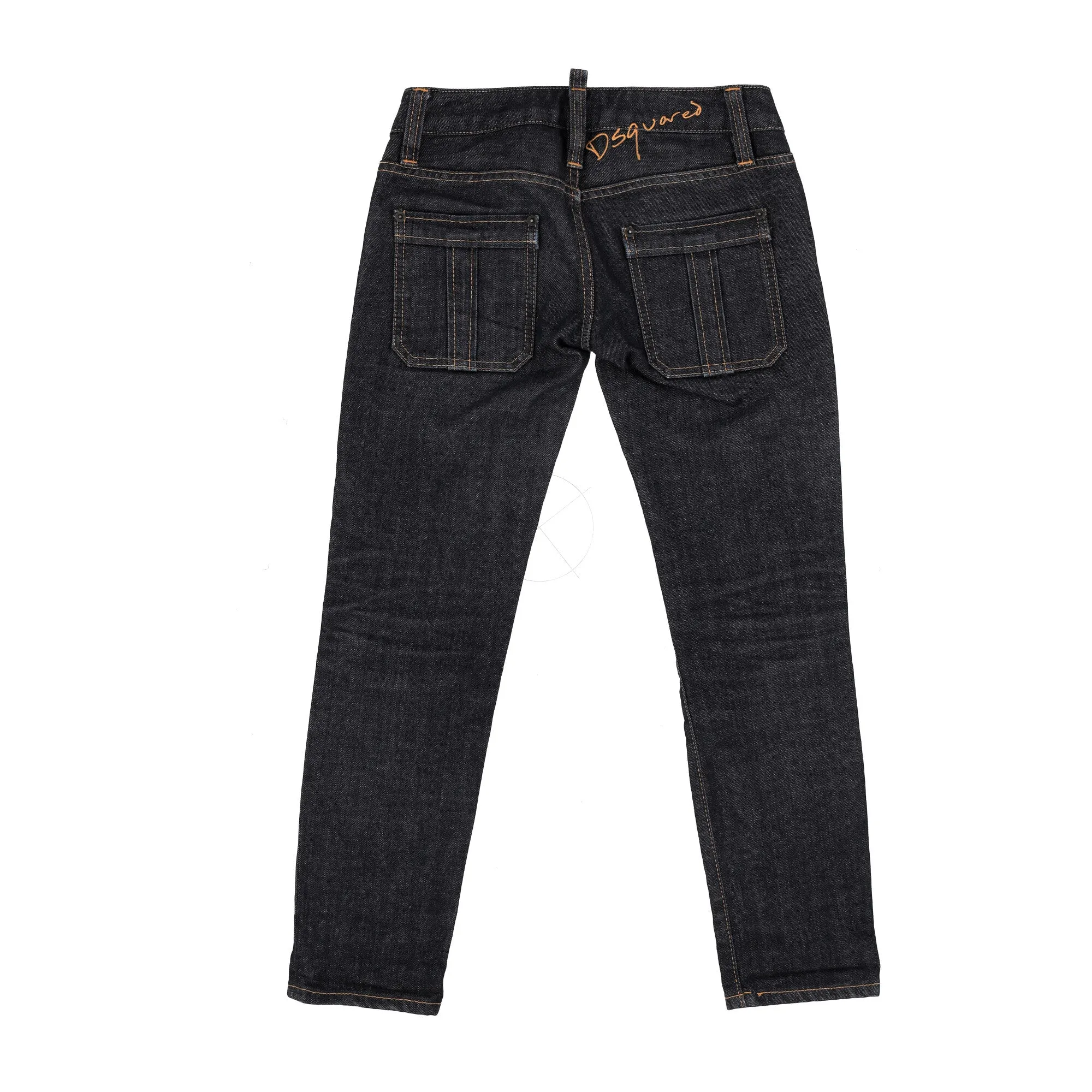 Dsquared2 Slim Fit Jeans in Navy Blue Cotton
