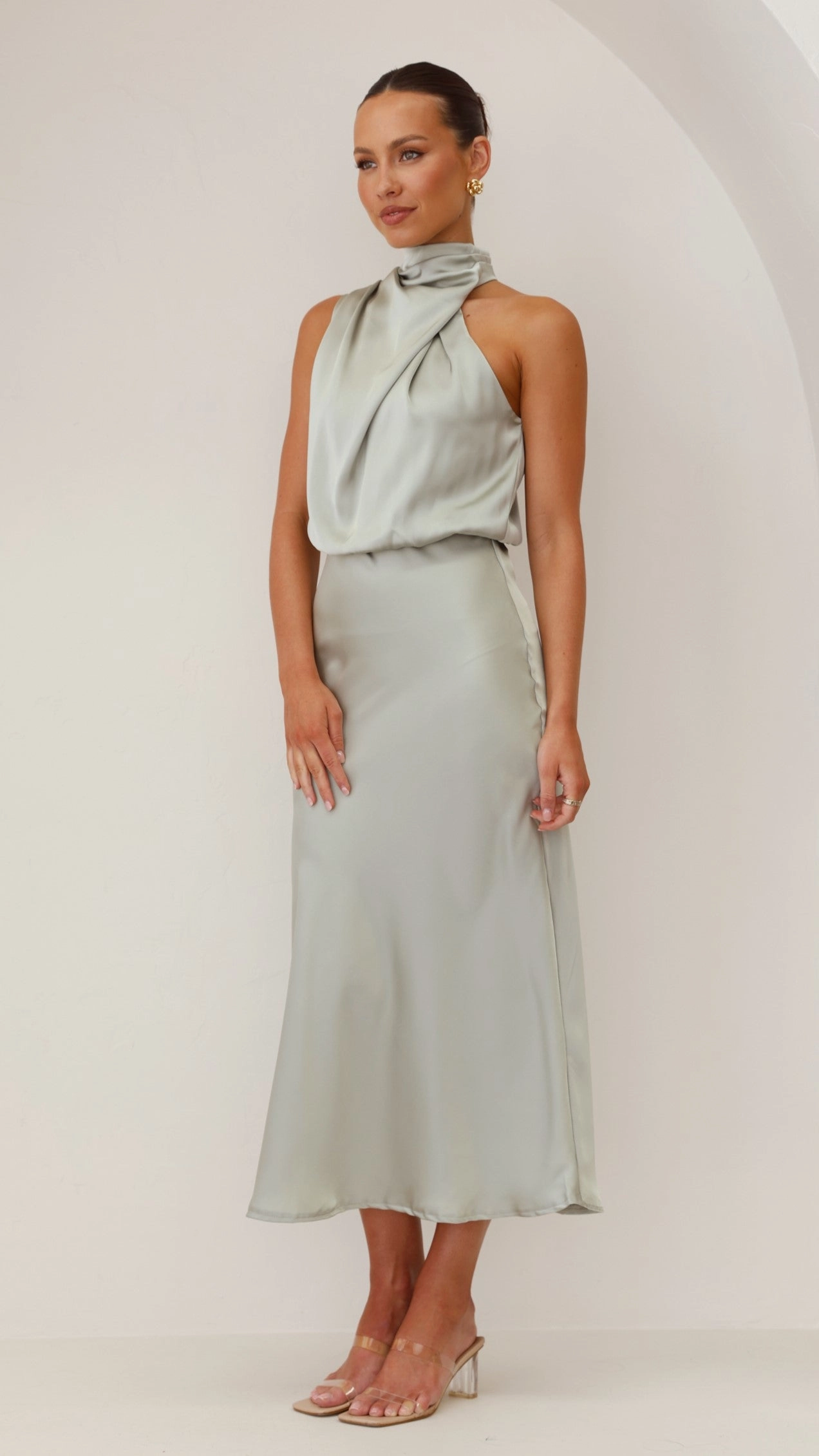 Esther Maxi Dress - Olive