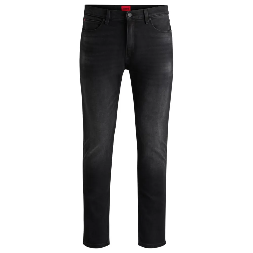 Extra-slim-fit jeans in black-black stretch denim