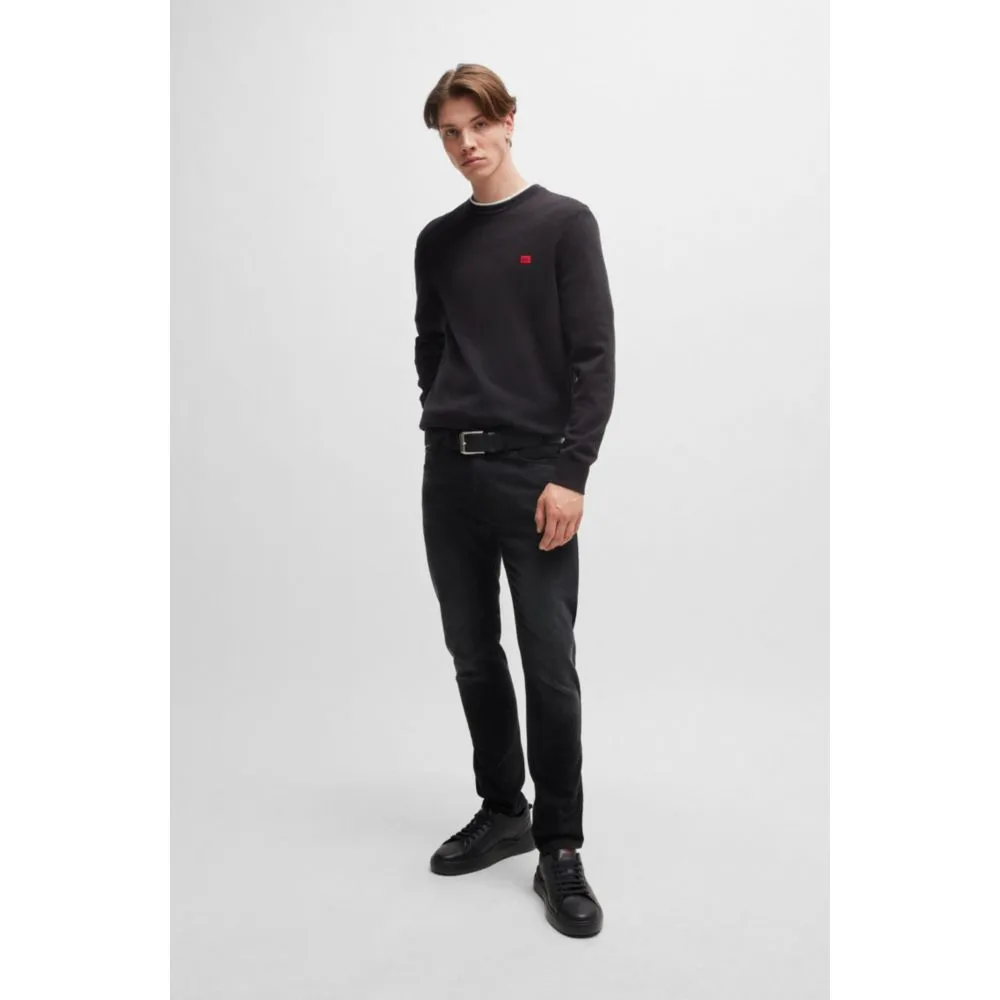 Extra-slim-fit jeans in black-black stretch denim