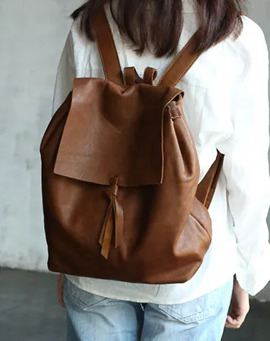 Fashion Black LEATHER WOMEN Backpack School Backpacks Travel Backpack FOR WOMEN