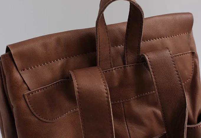 Fashion Black LEATHER WOMEN Backpack School Backpacks Travel Backpack FOR WOMEN