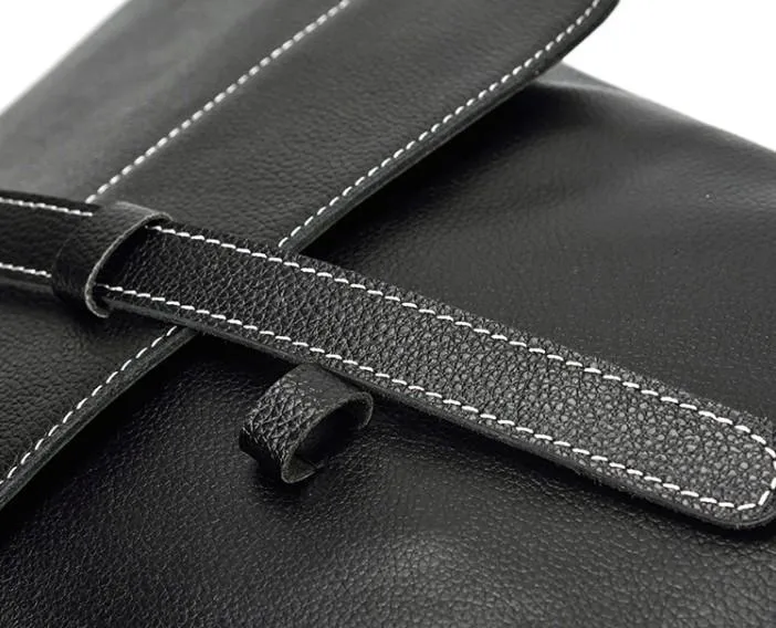 Fashion Black Mens Backpacks Vintage School Backpack Travel Backpack Bags for Men