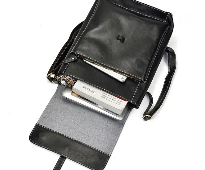 Fashion Black Mens Backpacks Vintage School Backpack Travel Backpack Bags for Men