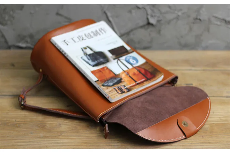 Fashion LEATHER Brown WOMEN Backpack Purses School Backpack FOR WOMEN