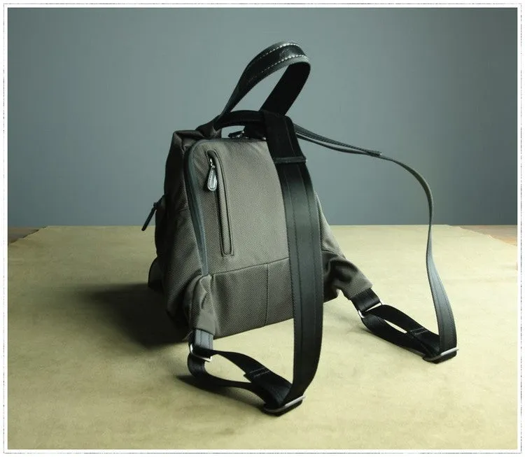 Fashion MIX Red Nylon Leather Mens Backpack Large Nylon Travel Backpack Red Nylon School Backpack for Men