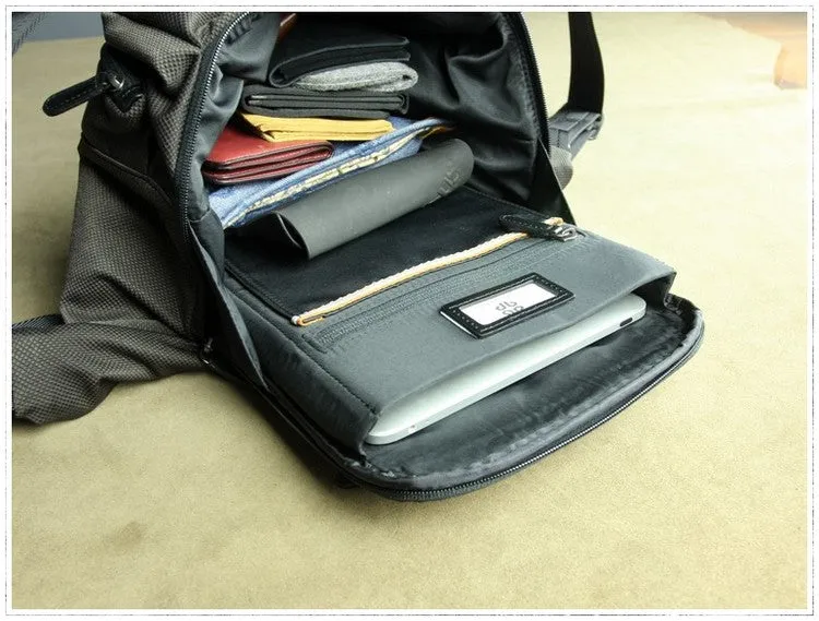 Fashion MIX Red Nylon Leather Mens Backpack Large Nylon Travel Backpack Red Nylon School Backpack for Men