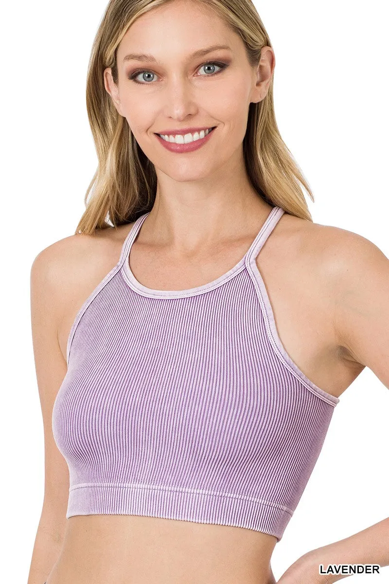 Fitness Washed Sport Bra