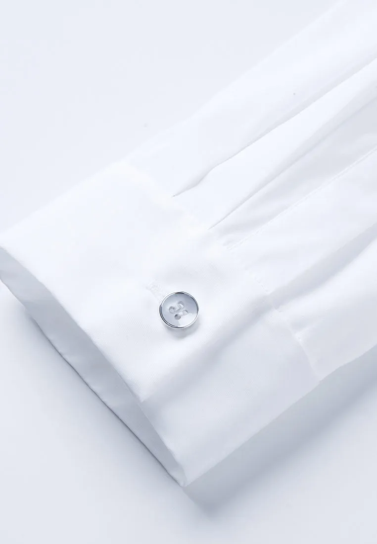 Floral-embellished Slim-fit Shirt