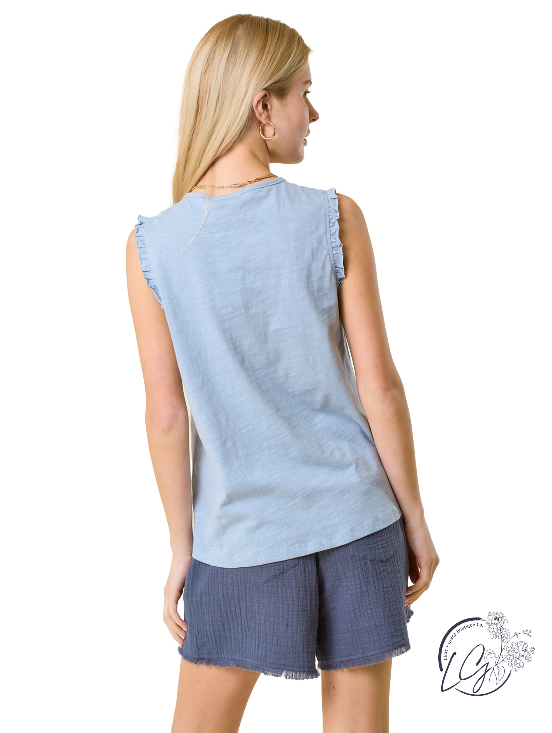 Flow in Frills Top