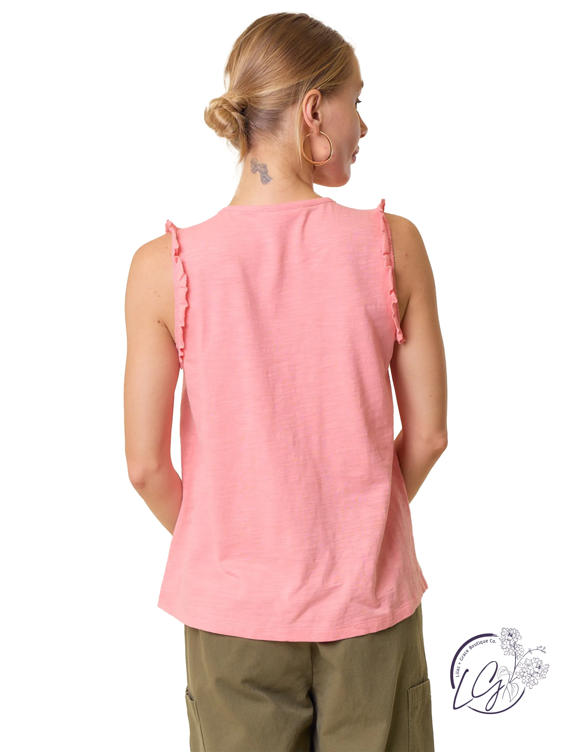 Flow in Frills Top
