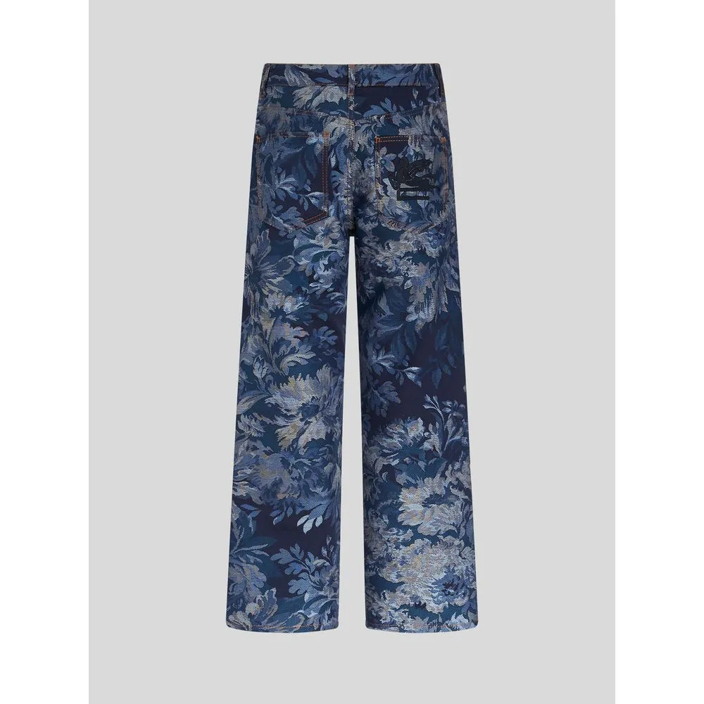 FOLIAGE JACQUARD JEANS
