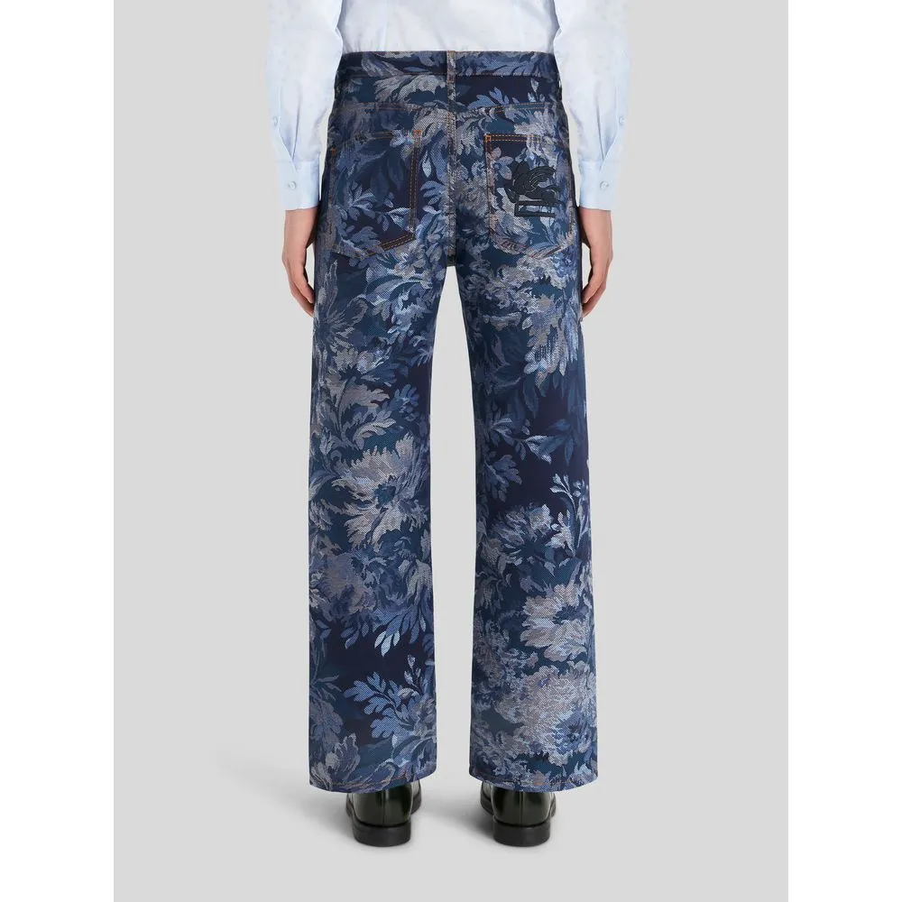 FOLIAGE JACQUARD JEANS