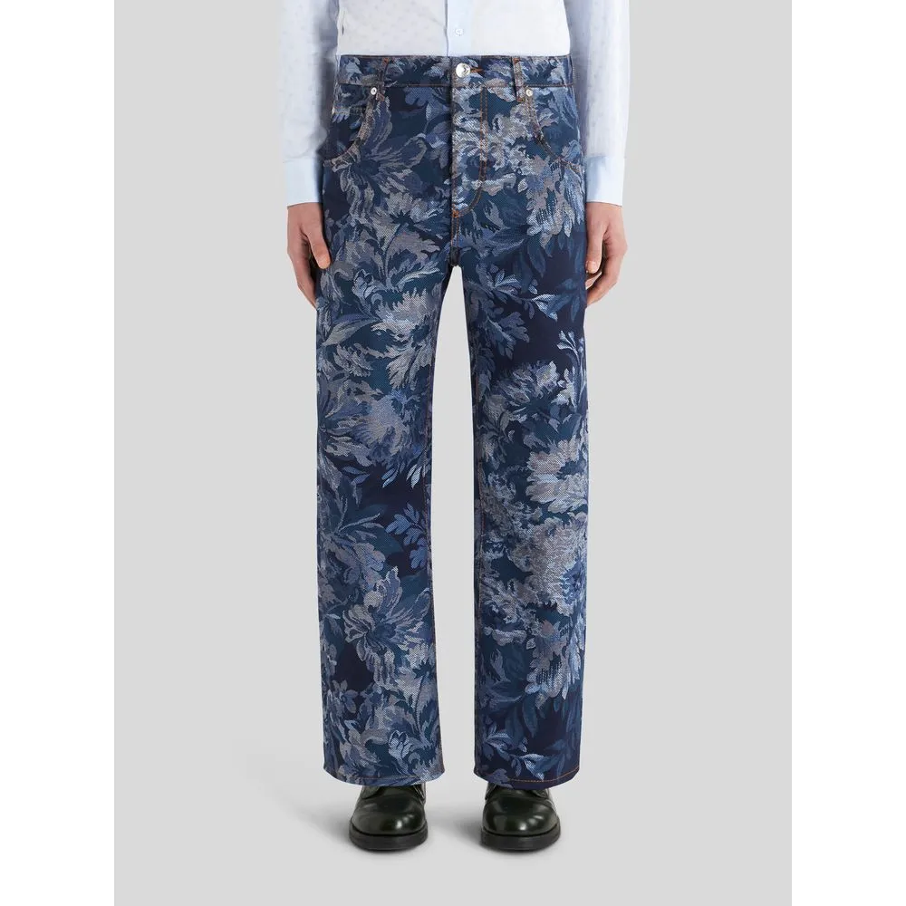 FOLIAGE JACQUARD JEANS