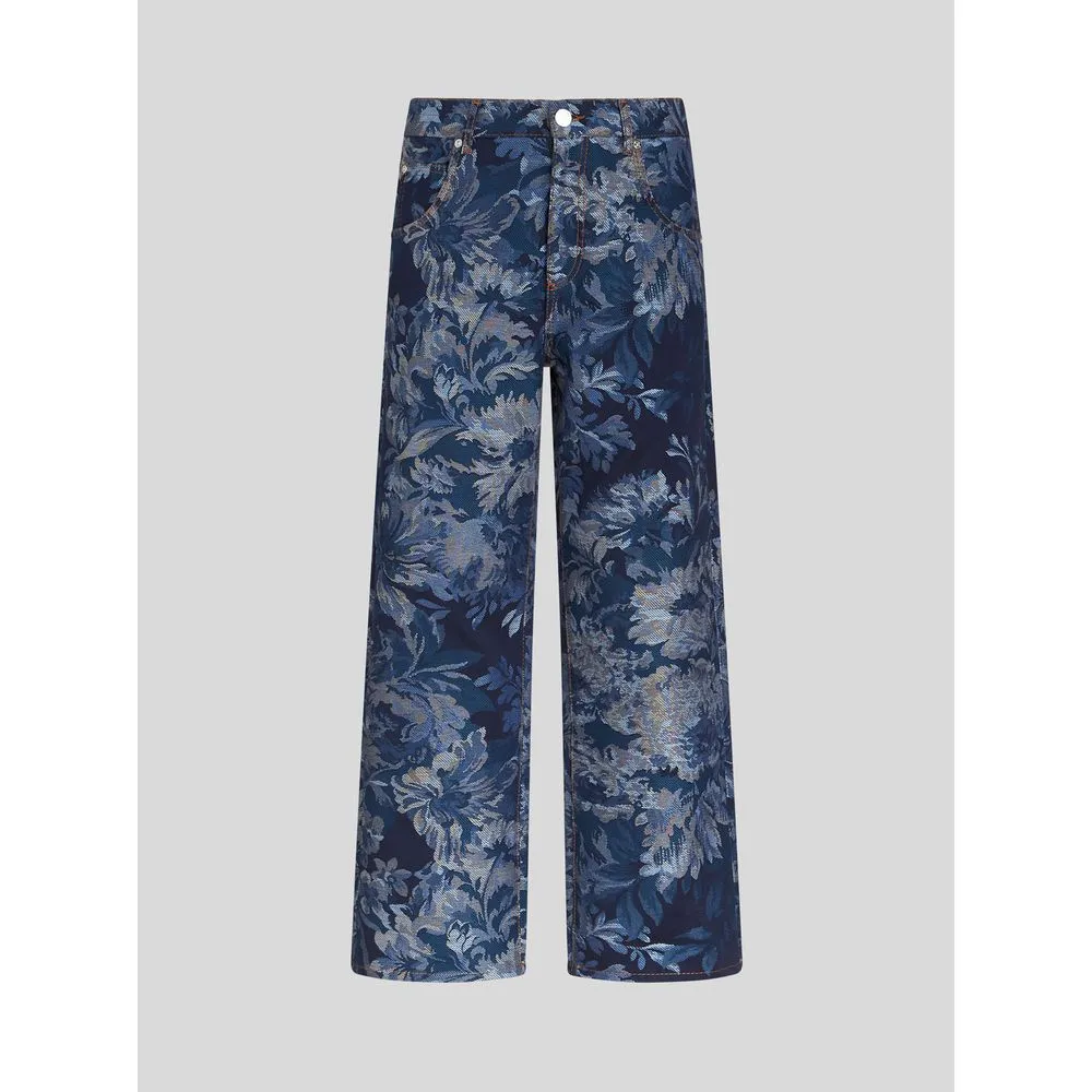 FOLIAGE JACQUARD JEANS