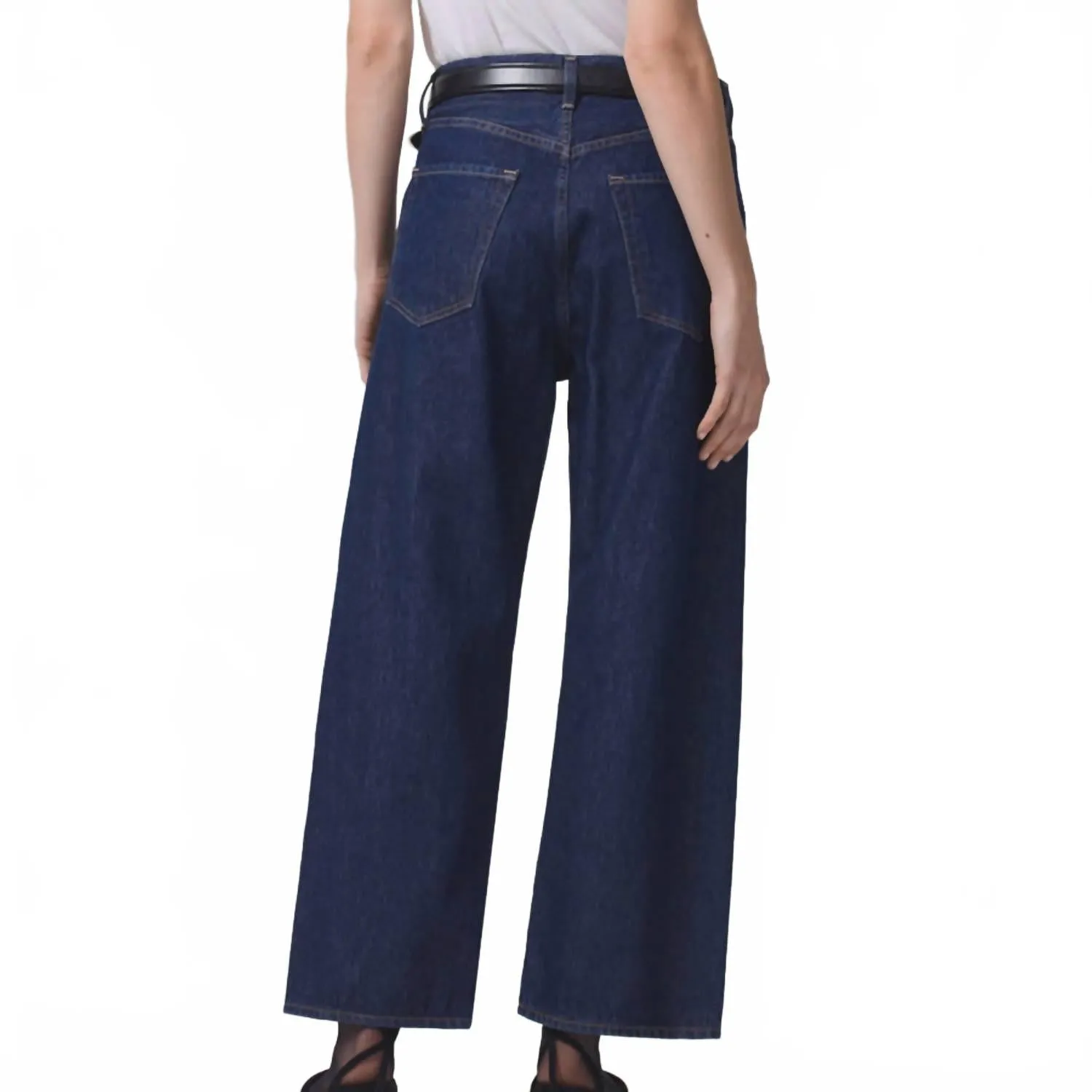 Gaucho Wide Leg Jean In Unveil