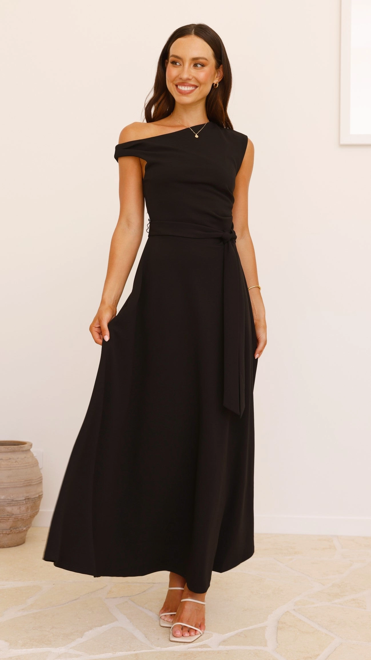 Gemma Maxi Dress - Black