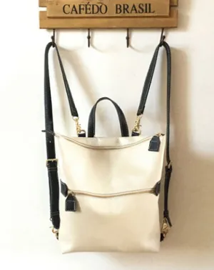 Genuine Leather Backpack Bag Shoulder Bag Handbag Purse For Women