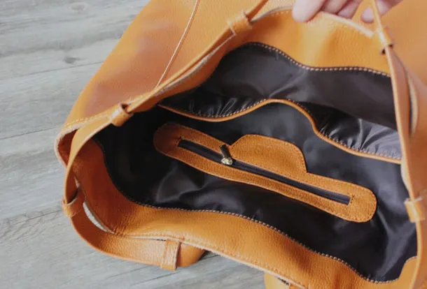 Genuine Leather Backpack Bag Tote Bag Shoulder Bag Handbag Purse For Women